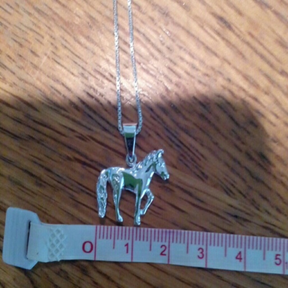 Sterling Horse Necklace - Picture 5 of 6